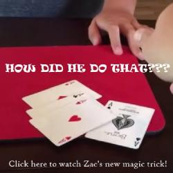 Big D's son Zac's NEW magic trick!