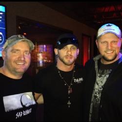 Brantley Gilbert came by the studio.